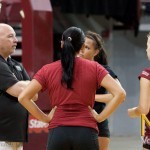 MJ pulls aside his setters for a talk