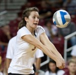 Rocio Gutierrez passes the ball